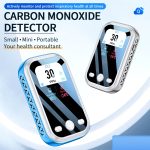 Tragbarer Kohlenmonoxidmelder für den Außenbereich, Alarmanlage für Zuhause, D6 Gray, D6 Blue – Bild 2