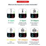 Tragbarer Kohlenmonoxidmelder für den Außenbereich, Alarmanlage für Zuhause, D6 Gray, D6 Blue – Bild 12