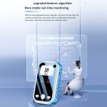 Tragbarer Kohlenmonoxidmelder für den Außenbereich, Alarmanlage für Zuhause, D6 Gray, D6 Blue – Bild 7