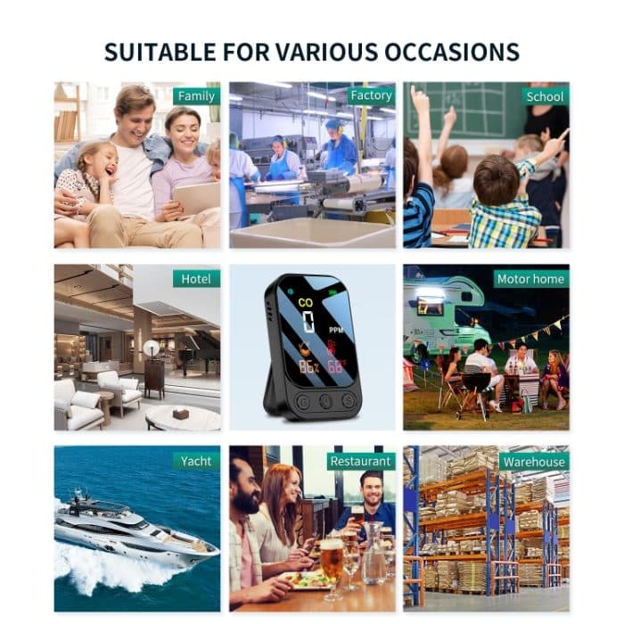 3-in-1-Multifunktions-Kohlenmonoxidmelder – Bild 13