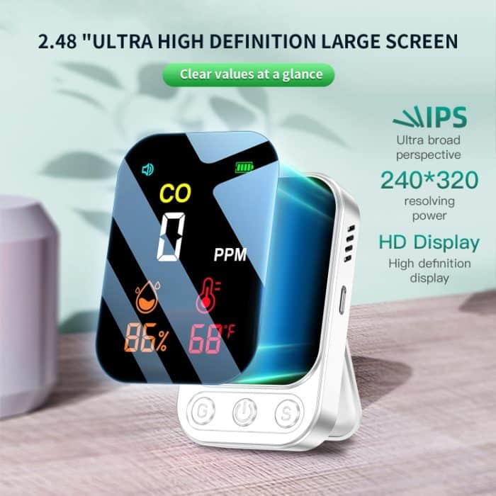 3-in-1-Multifunktions-Kohlenmonoxidmelder – Bild 4