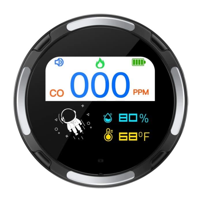 Tragbarer, wasserdichter Kohlenmonoxid-Alarmdetektor – Bild 16