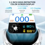 Tragbarer, wasserdichter Kohlenmonoxid-Alarmdetektor – Bild 2