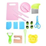 19 teile/satz Kinder Kochen Messer Set Frühen Kindheit Bildung Küche Werkzeuge