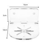 3 teile/satz Acryl Wandhalterung Für Babyphone/Sicherheitskamera/Lautsprecher, YX135 – Bild 2