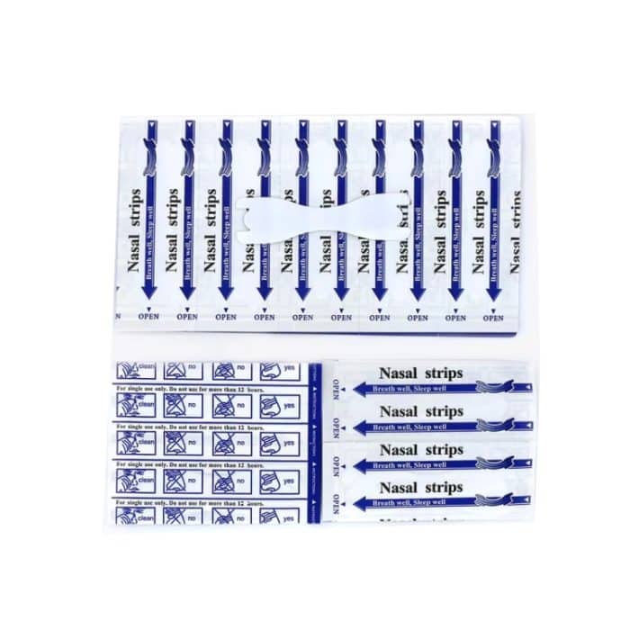 30 Stück/Packung transparente Nasenstreifen zur Verbesserung des Schlafs, zur Reduzierung des Schnarchens 66 x 19 mm – Bild 3