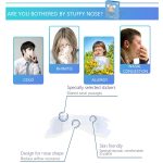 30 Stück/Packung transparente Nasenstreifen zur Verbesserung des Schlafs, zur Reduzierung des Schnarchens 66 x 19 mm – Bild 4