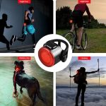 USB High Bright Fahrrad Rücklicht MTB Scheinwerfer Nachtfahrt Sicherheitswarnlicht Fahrradausrüstung – Bild 12