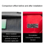 Für 2024 Tesla Model 3/Y Autodekoration Heckaufkleber, Time Tunnel Label Metal, PLAID Tail Label Sticker – Bild 6