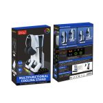 Für PS5 Slim / PS5 iplay HA-8008 Kühlhalterung Kopfhörer-Organizer Griffhalter Ladegerät, HA-8008 – Bild 10