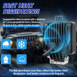 14W 9-30V 4 Zoll gemischtes leuchtendes quadratisches Flutlicht mit Kabelsatz, X2 Square – Bild 6