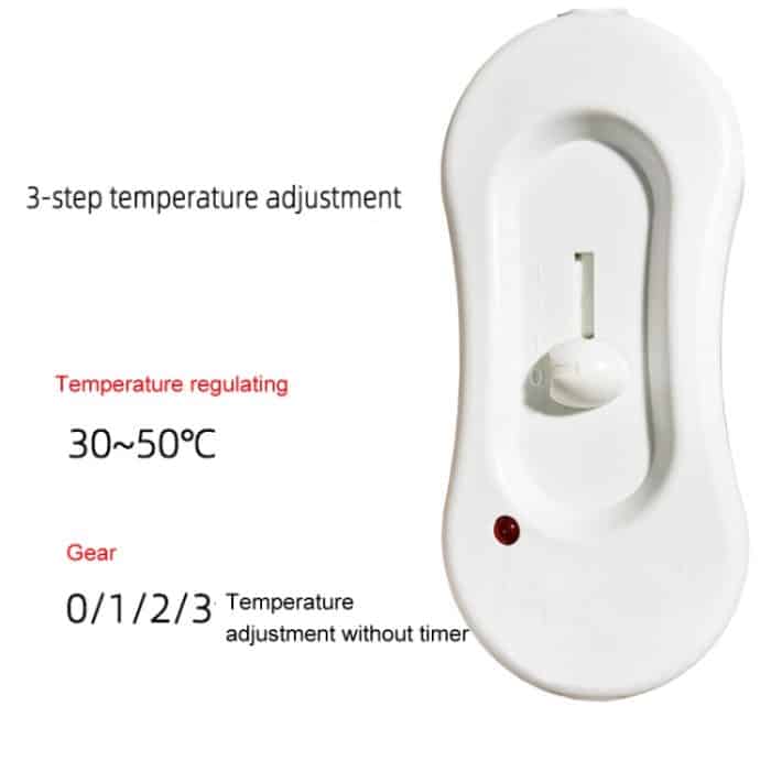 Heizdecke mit Flanell-Hirschmuster, 45x45cm EU Plug 0-1-2-3 Adjust, 45x45cm UK Plug 0-1-2 Adjust, 45x45cm US Plug Timing Model, 45x45cm US Plug 0-1-2 Adjust, 45x45cm US Plug 0-1-2-3 Adjust – Bild 6