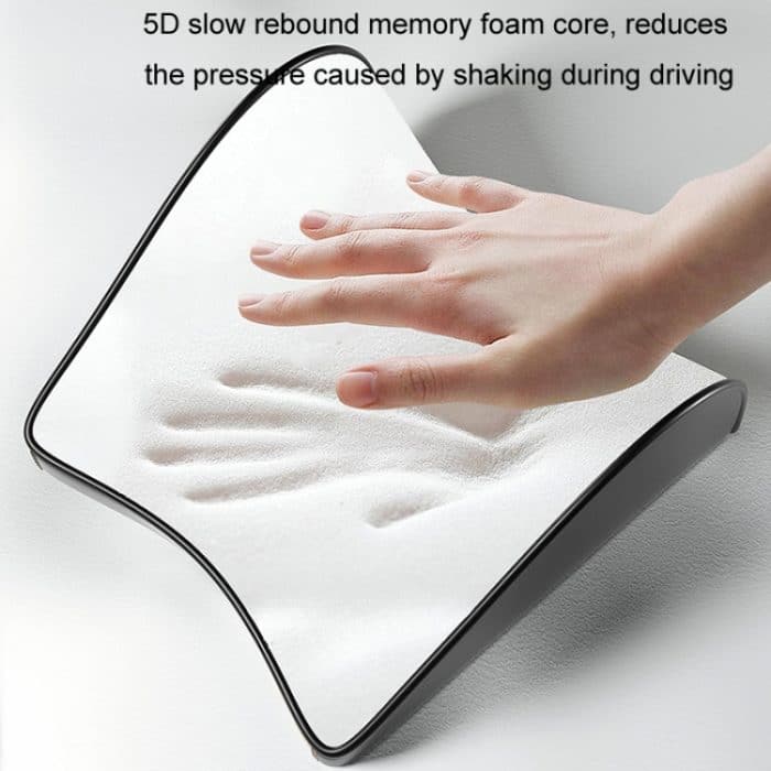 Für Tesla Model 3/Y Auto-Memory-Foam-Kopfstütze, Microfiber, Leather, Cloth – Bild 6