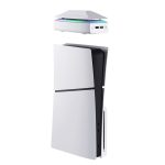 Für PS5 Slim Top Staubdichter bunter Lüfter 3 einstellbare Geschwindigkeit, Top Fan – Bild 6