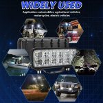 14W 9-30V 6 Zoll langer wasserdichter Auto-Arbeitsscheinwerfer mit Kabelsatz – Bild 10