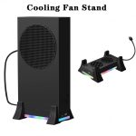 Für den Basiskühllüfter der XBOX Series S-Konsole, integrierter LED-Lichtstreifen, Base Cooling Fan White, Base Cooling Fan Black – Bild 5