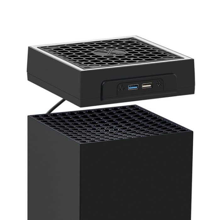 Für Microsoft XBOX Series X Top bunter Lüfter 3 einstellbare Geschwindigkeit – Bild 3