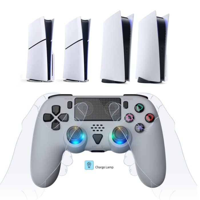 Für PS5 / PS5 Slim Wireless Bluetooth-Gamecontroller Eingebauter 6-Achsen-Gyro – Bild 3