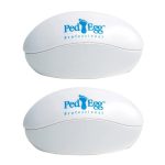 2 stücke Ei-Förmigen Pediküre Entferner Haushalt Kallus Trimmen Werkzeug