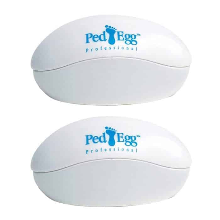 2 stücke Ei-Förmigen Pediküre Entferner Haushalt Kallus Trimmen Werkzeug – Bild 1