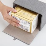 Wohnkultur Tissue Box Abdeckung Desktop Gold Rim Faux Leder Serviettenhalter Toilette Papier Lagerung Box, Large, Medium – Bild 6