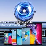 AIMITE M12 Autotelefon magnetische rotierende Halterung Vakuum Saugnapf starke magnetische Unterstützung Halterung – Bild 14