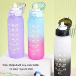 1000ml Tritan-Wasserbecher mit großem Fassungsvermögen, Farbverlauf-Wasserflasche für Outdoor-Sport – Bild 7