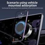 AIMITE X11 Auto-Vakuum-Adsorptions-Magnethalter für Mobiltelefone, universell verstellbar, Navigationshalterung – Bild 2