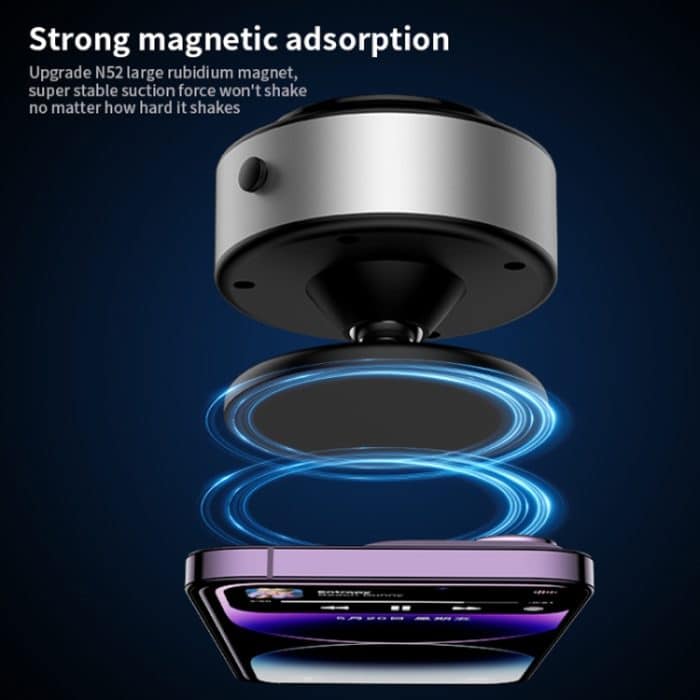 AIMITE X11 Auto-Vakuum-Adsorptions-Magnethalter für Mobiltelefone, universell verstellbar, Navigationshalterung – Bild 5