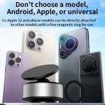 AIMITE X11 Auto-Vakuum-Adsorptions-Magnethalter für Mobiltelefone, universell verstellbar, Navigationshalterung – Bild 10