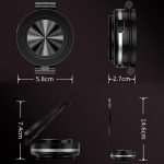 AIMITE C2 Auto Vakuum Saugnapf Magnetische Drei Achsen Verbindung Drehbare Handy Halter – Bild 15