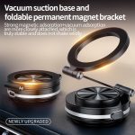 AIMITE C2 Auto Vakuum Saugnapf Magnetische Drei Achsen Verbindung Drehbare Handy Halter – Bild 3