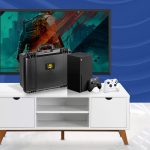 Für MicroSoft Xbox Series X DEVASO Spielkonsole Organizer Wasserdichtes Gehäuse Zubehör – Bild 2