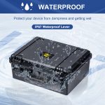 Für MicroSoft Xbox Series X DEVASO Spielkonsole Organizer Wasserdichtes Gehäuse Zubehör – Bild 4