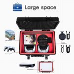 DEVASO Aufbewahrungsbox für Spielkonsolen, wasserdichte Hartschalen-Handheld-Hülle, For PS5 – Bild 4