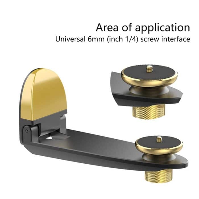 Schwenkkopf aus Aluminiumlegierung, verstellbare, faltbare Projektor-Wandhalterung – Bild 3