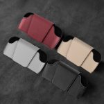 Auto-Brillenetui, Sonnenblende-Rückclip, Sonnenbrillen-Organizer, multifunktionaler Leder-Sonnenbrillenclip – Bild 8