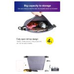 Rhinowalk X20997 Fahrrad-Lenkertasche, 4 l, komplett wasserdicht, multifunktional, Fahrradtasche – Bild 4