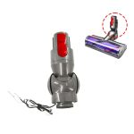 Für Dyson V8 V10 Staubsauger Direktantrieb Kopf Winkelstück mit Rädern Reparaturteile
