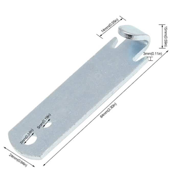 2 teile/satz Draht Twister T-Post Klemme Zaun Draht Seil Wickler – Bild 3