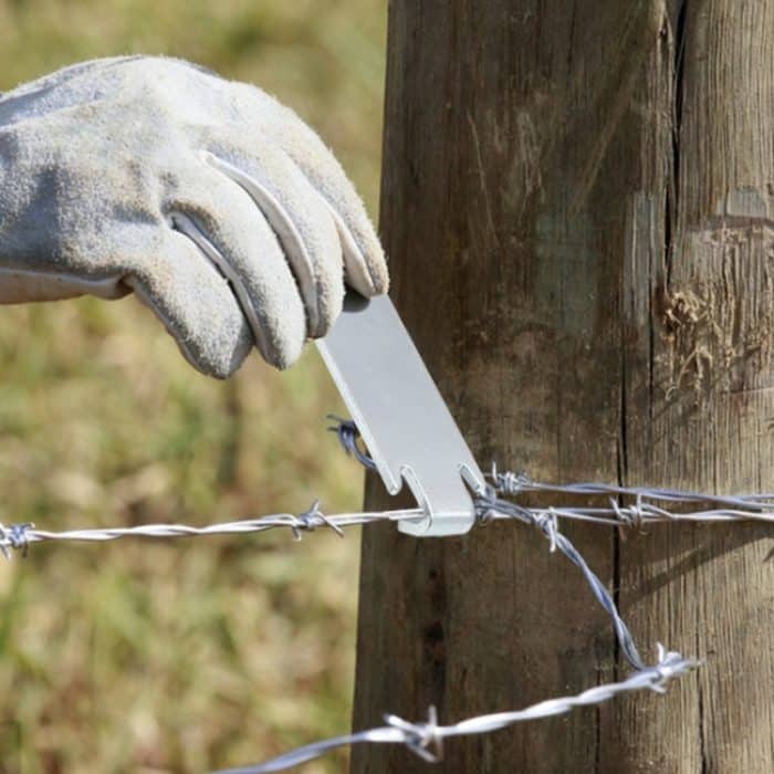 2 teile/satz Draht Twister T-Post Klemme Zaun Draht Seil Wickler – Bild 7