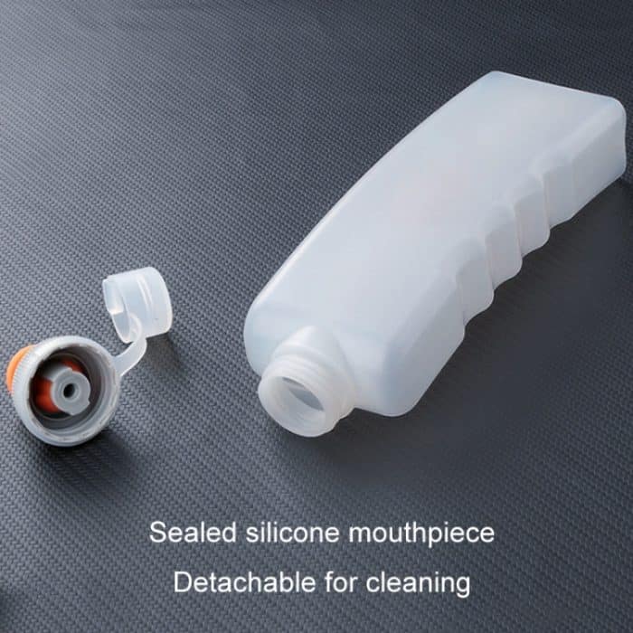 330ml Sport Lauf Wasserflasche Mountainbike Tragbare Fitness Große Kapazität Gebogene Wasserflasche – Bild 4