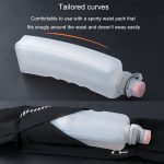 330ml Sport Lauf Wasserflasche Mountainbike Tragbare Fitness Große Kapazität Gebogene Wasserflasche – Bild 5