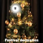 TUBUZHE 2 In 1 LED Tragbare Lichterkette Camping Atmosphäre Licht USB Aufladbare Outdoor Zelt Nachtlicht – Bild 12