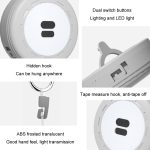 TUBUZHE 2 In 1 LED Tragbare Lichterkette Camping Atmosphäre Licht USB Aufladbare Outdoor Zelt Nachtlicht – Bild 5