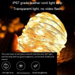 TUBUZHE 2 In 1 LED Tragbare Lichterkette Camping Atmosphäre Licht USB Aufladbare Outdoor Zelt Nachtlicht – Bild 8