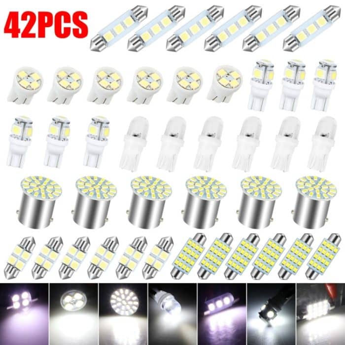 42 teile/satz Auto Innen Lesen LED Licht Kombination Set, 42pcs/Set – Bild 2