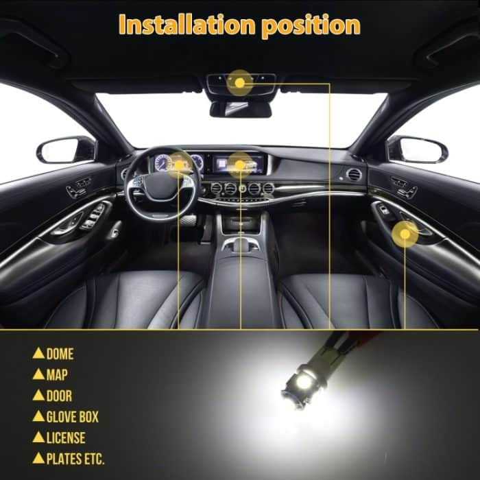 42 teile/satz Auto Innen Lesen LED Licht Kombination Set, 42pcs/Set – Bild 7