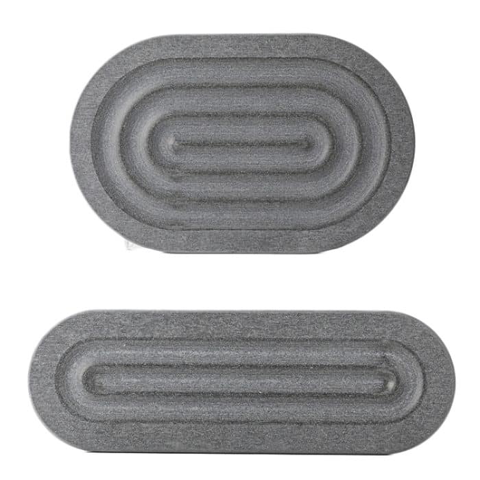 Kieselgur-Arbeitsplatte, wasserabsorbierende Abtropfmatte, Regal, Badezimmer-Waschbecken, Drainagematte, 30x19cm, 30x10cm – Bild 2