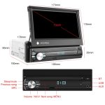 7-Zoll-Android 10.0 Carplay-Bildschirm mit GPS-Navigation/Bluetooth/Mirror Link/DVR-Eingang, Standard Edition 1+32G, Standard Edition 2+64G, With 4-light Camera 1+32G, With 4-light Camera 2+64G, With 12-light Camera 1+32G, With 12-light Camera 2+64G – Bild 14